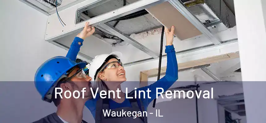 Roof Vent Lint Removal Waukegan - IL